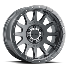 Load image into Gallery viewer, Aluminum Wheels 20x10 NV MR605 Bolt Pattern 8 On 180 Offset -24 Lip Size 2.83 Gloss Titanium GY Method