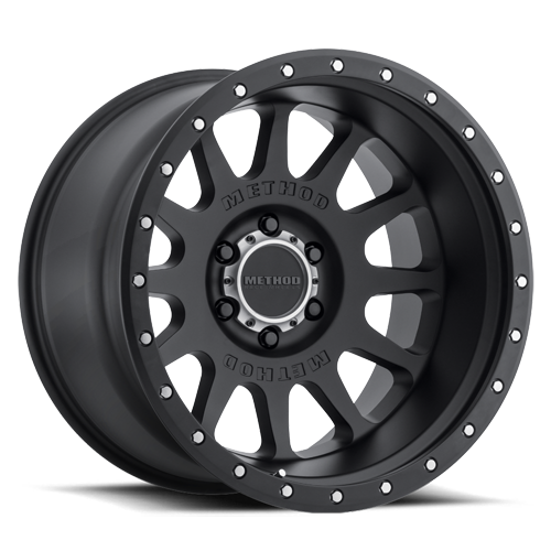Aluminum Wheels 20x12 NV MR605 Bolt Pattern 6 On 139.7 Offset -52 Lip Size 4.92 Matte Black MB Method