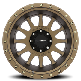 Aluminum Wheels 20x12 NV MR605 Bolt Pattern 8 On 170 Offset -52 Lip Size 4.92 Method Bronze BRZ Method