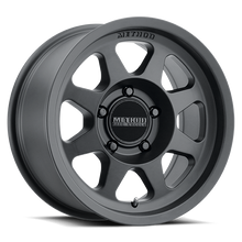 Load image into Gallery viewer, Aluminum Wheels 15x7 Bead Grip MR701 Bolt Pattern 5 On 100 Offset 15 Lip Size 0.91 Matte Black MB Method