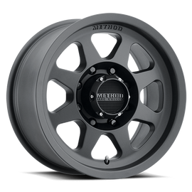 Aluminum Wheels 17x8.5 Bead Grip MR701 Bolt Pattern 8 On 170 Offset 0 Lip Size 1.81 Matte Black MB Method