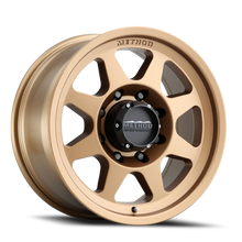 Load image into Gallery viewer, Aluminum Wheels 18x9 HD Bead Grip MR701 Bolt Pattern 8 On 165.1 Offset 18 Lip Size 1.81 Method Bronze BRZ Method