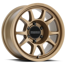 Aluminum Wheels 16x8 Bead Grip MR702 Bolt Pattern 6 On 120 Offset 0 Lip Size 1.18 Method Bronze BRZ Method