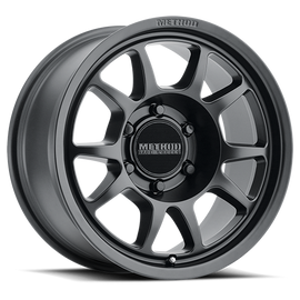 Aluminum Wheels 17x8.5 Bead Grip MR702 Bolt Pattern 6 On 135 Offset 0 Lip Size 1.18 Matte Black MB Method