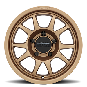 Aluminum Wheels 17x8.5 Bead Grip MR702 Bolt Pattern 5 On 127 Offset 0 Lip Size 1.18 Method Bronze BRZ Method