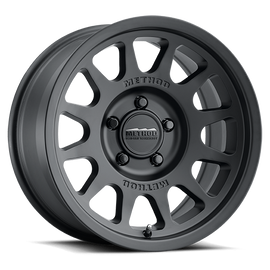 Aluminum Wheels 15x7 Bead Grip MR703 Bolt Pattern 5 On 100 Offset 15 Lip Size 1.18 Matte Black MB Method