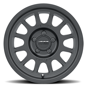Aluminum Wheels 17x8.5 Bead Grip MR703 Bolt Pattern 5 On 127 Offset 25 Lip Size 0.79 Matte Black MB Method