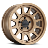 Method Race Wheels MR70378550925 Aluminum Wheels 17x8.5 Bead Grip MR703 Bolt Pattern 5 On 127 Offset 25 Lip Size 0.79 Method Bronze BRZ Method