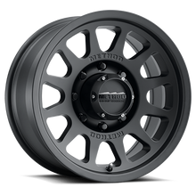 Load image into Gallery viewer, Aluminum Wheels 17x8.5 Bead Grip MR703 Bolt Pattern 8 On 165.1 Offset 0 Lip Size 1.18 Matte Black MB Method