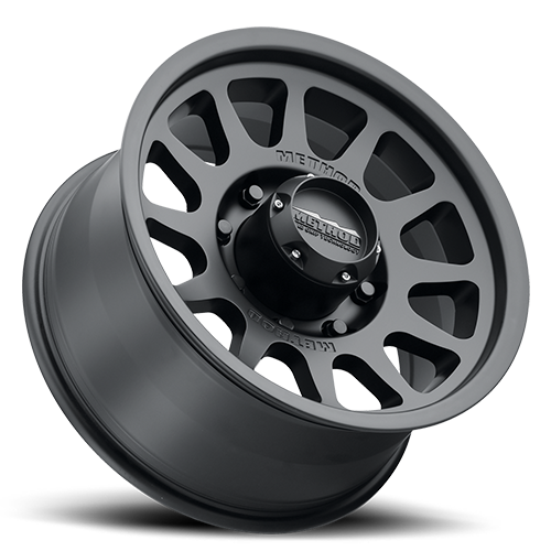 Aluminum Wheels 17x9 Bead Grip MR703 Bolt Pattern 8 On 165.1 Offset -12 Lip Size 1.18 Matte Black MB Method
