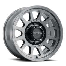 Load image into Gallery viewer, Aluminum Wheels 17x9 Bead Grip MR703 Bolt Pattern 8 On 165.1 Offset -12 Lip Size 1.18 Gloss Titanium SL Method