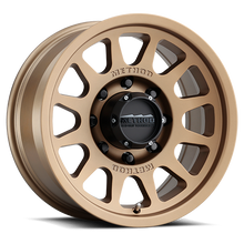 Load image into Gallery viewer, Aluminum Wheels 17x9 Bead Grip MR703 Bolt Pattern 8 On 165.1 Offset -12 Lip Size 1.18 Method Bronze BRZ Method