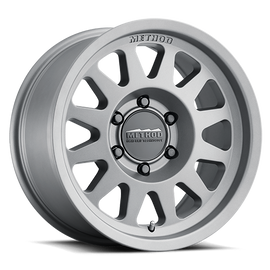 Aluminum Wheels 16x8 Bead Grip MR704 Bolt Pattern 6 On 139.7 Offset 0 Lip Size 1.77 Titanium SL Method