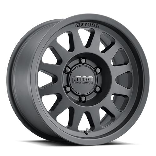 Aluminum Wheels 17x8.5 Bead Grip MR704 Bolt Pattern 5 On 150 Offset 0 Lip Size 1.81 Matte Black MB Method