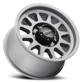 Aluminum Wheels 17x9 Bead Grip MR704 Bolt Pattern 8 On 165.1 Offset 18 Lip Size 1.77 Titanium SL Method