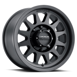 Aluminum Wheels 17x9 Bead Grip MR704 Bolt Pattern 8 On 170 Offset 18 Lip Size 1.77 Matte Black MB Method