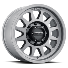 Load image into Gallery viewer, Aluminum Wheels 17x9 Bead Grip MR704 Bolt Pattern 8 On 180 Offset 18 Lip Size 1.77 Titanium SL Method