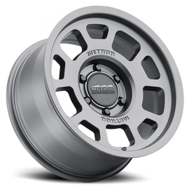 Aluminum Wheels 17x8.5 Bead Grip MR705 Bolt Pattern 6 On 139.7 Offset 0 Lip Size 1.22 Titanium SL Method