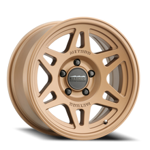 Load image into Gallery viewer, Aluminum Wheels 17x7.5 Bead Grip MR706 Bolt Pattern 5 On 130 Offset 50 Bronze BZ Method
