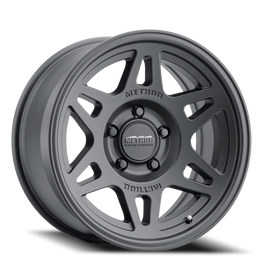 Aluminum Wheels 17x7.5 Bead Grip MR706 Bolt Pattern 5 On 160 Offset 50 Black BK Method