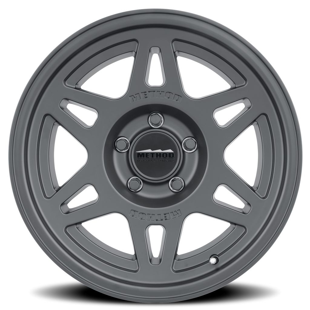 Aluminum Wheels 17x7.5 Bead Grip MR706 Bolt Pattern 5 On 160 Offset 50 Black BK Method