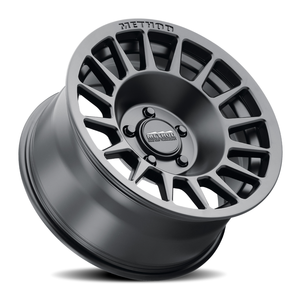 Aluminum Wheels 17x8.5 Bead Grip MR707 Bolt Pattern 5 On 139.7 Offset 0 Lip Size 0 Matte Black MB Method