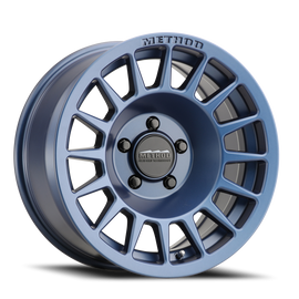 Aluminum Wheels 17x8.5 Bead Grip MR707 Bolt Pattern 5 On 150 Offset 0 Lip Size 0 Bahia Blue BL Method