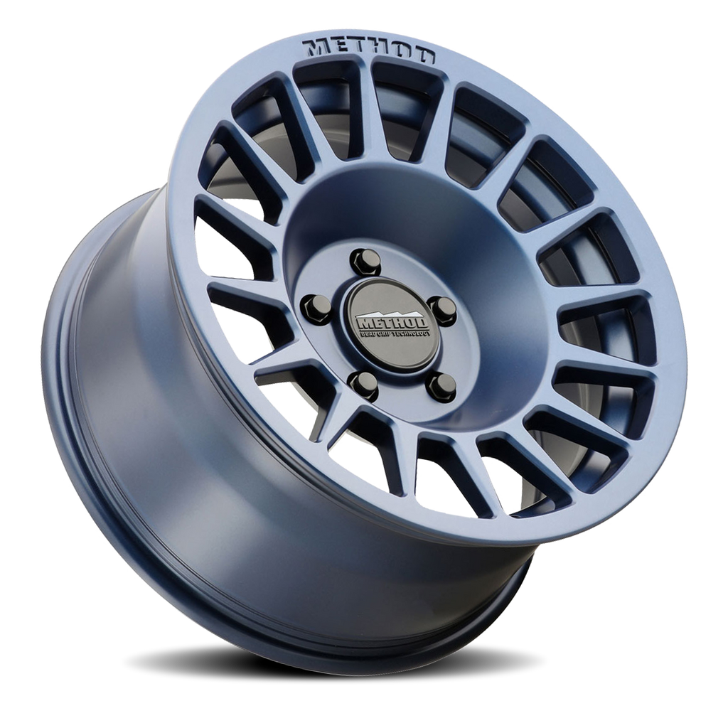 Aluminum Wheels 17x8.5 Bead Grip MR707 Bolt Pattern 5 On 150 Offset 0 Lip Size 0 Bahia Blue BL Method