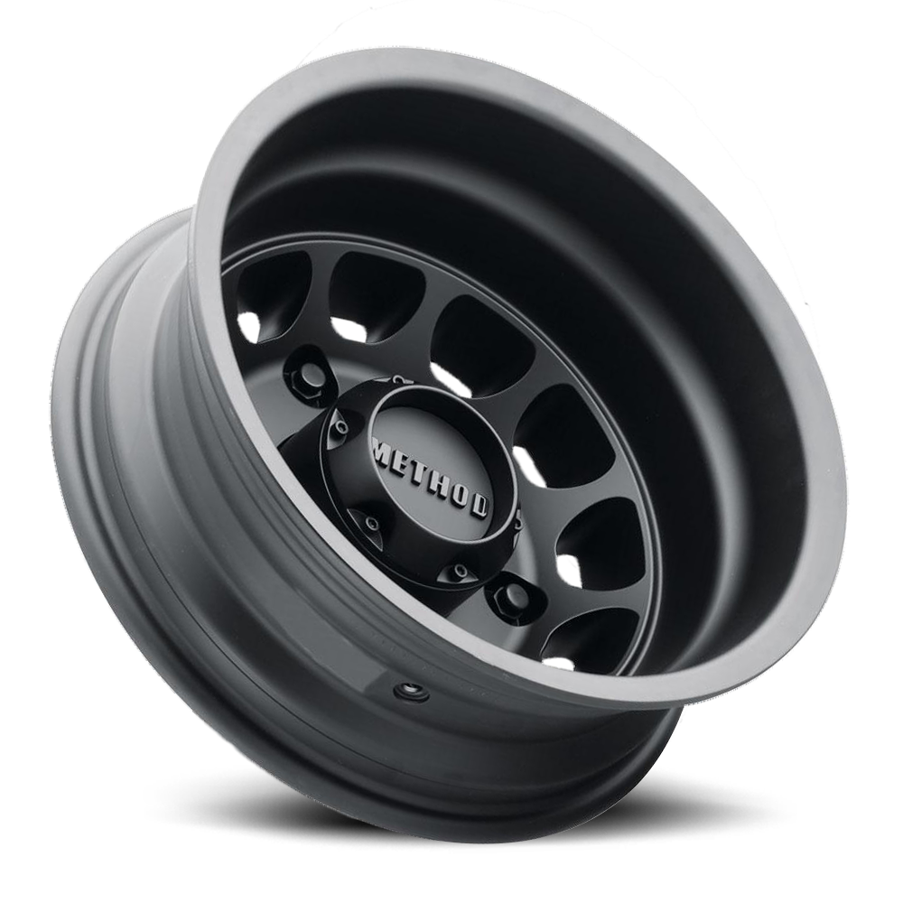 Aluminum Wheels 16x5.5 MR901 Dually Bolt Pattern 6 On 205 Offset -138 Lip Size 1.77 Matte Black Method