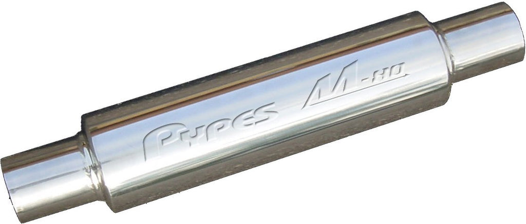 PYPES EXHAUST MVR200S M-80 2.5' ROUND STNLS