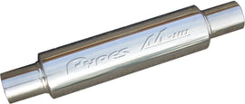 PYPES EXHAUST MVR200S M-80 2.5' ROUND STNLS