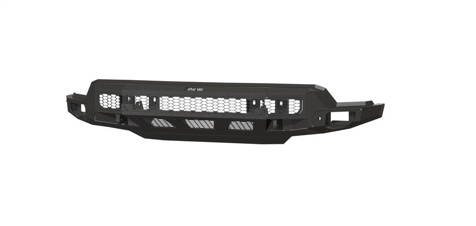 Freedom Front Bumper Base For 2022-2025 Silverado 1500 Non-Winch, Sensor Cutouts, Bare Metal Bodyguard Bumpers