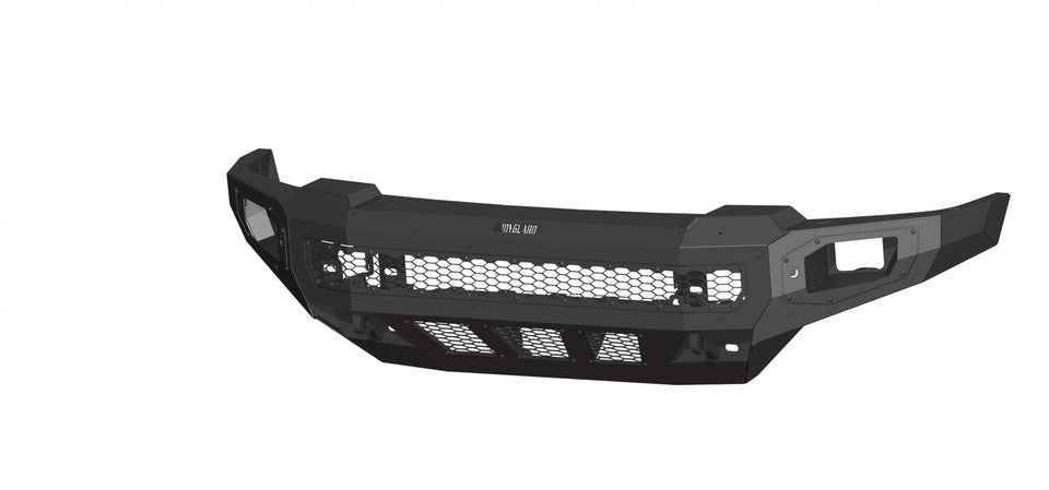 Freedom Front Bumper Base For 2023-2026 Ford F250/F350 Superduty Non-winch No Sensor Cutouts Texture Black Powdercoat Bodyguard Bumpers