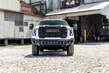 Load image into Gallery viewer, Freedom Front Bumper Base For 2024-2026 Sierra 2500/3500 HD Non-winch Sensor Cutouts Texture Black Powdercoat Bodyguard Bumpers