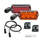 ARB NAN412 NACHO NANO 2 Pack Scene Light Kit with Red/Amber Lens
