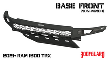 Load image into Gallery viewer, Freedom Front Bumper Base For 2021-2024 Ram 1500 TRX Non-winch Sensor Cutouts Texture Black Powdercoat Bodyguard Bumpers