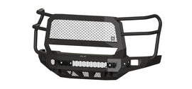 Freedom Front Bumper Extreme For 2024-2026 Silverado 2500/3500 HD Non-winch Sensor Cutouts With Mesh Grill With Camera Harness Bare Metal Bodyguard Bumpers