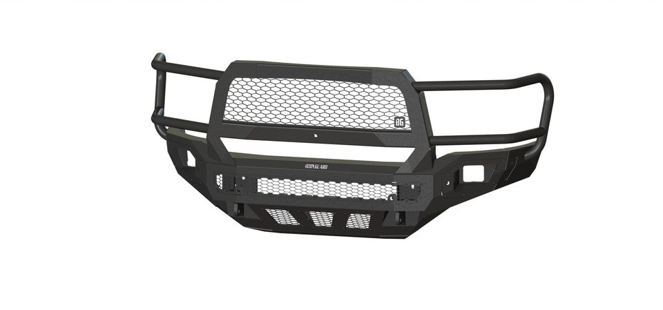 Freedom Front Bumper Extreme For 2019-2026 Ram 2500/3500 HD Non-winch Sensor Cutouts With Mesh Grill With Camera Harness Texture Black Powdercoat Bodyguard Bumpers