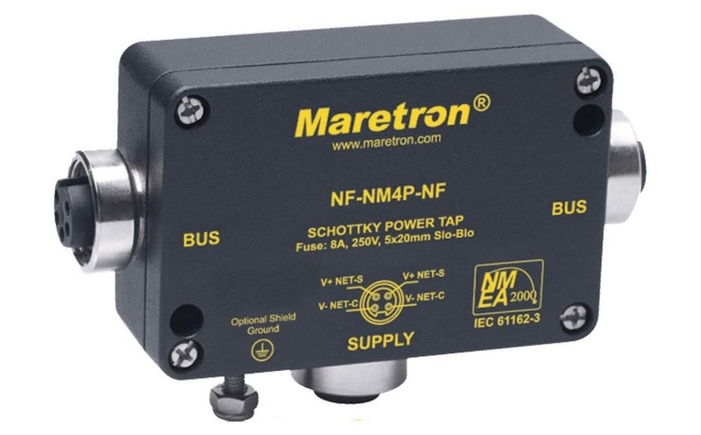 MARETRON NF-NM4P-NF MINI POWERTAP W/FUSE FEMALETOFEMALE