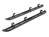 N-Fab J194TRKR RKR Rails - Cab Len (2 Steps) - 20-25 Gladiator JT 4Dr - TX Blk