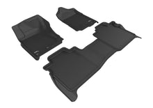 Load image into Gallery viewer, 3D MATS L1NS08501509 3D KAGU FLOOR MAT 2 ROW SET BLACK