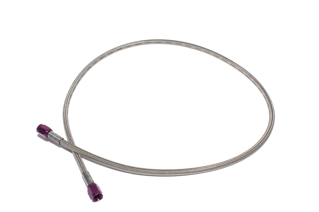 ZEX NS6568 This AN hose is 24" long and features female -3AN swivel fittings on both ends.