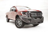 Fab Fours NT16-F3751-1 Premium Winch Front Bumper; 2 Stage Black Powder Coated; w/No Guard;
