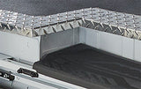 Duraliner NVS700X Van Door Threshold; All wb; Diamond Plate; Silver;