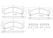 Load image into Gallery viewer, Brembo P10026N DISC BRAKE PAD SET