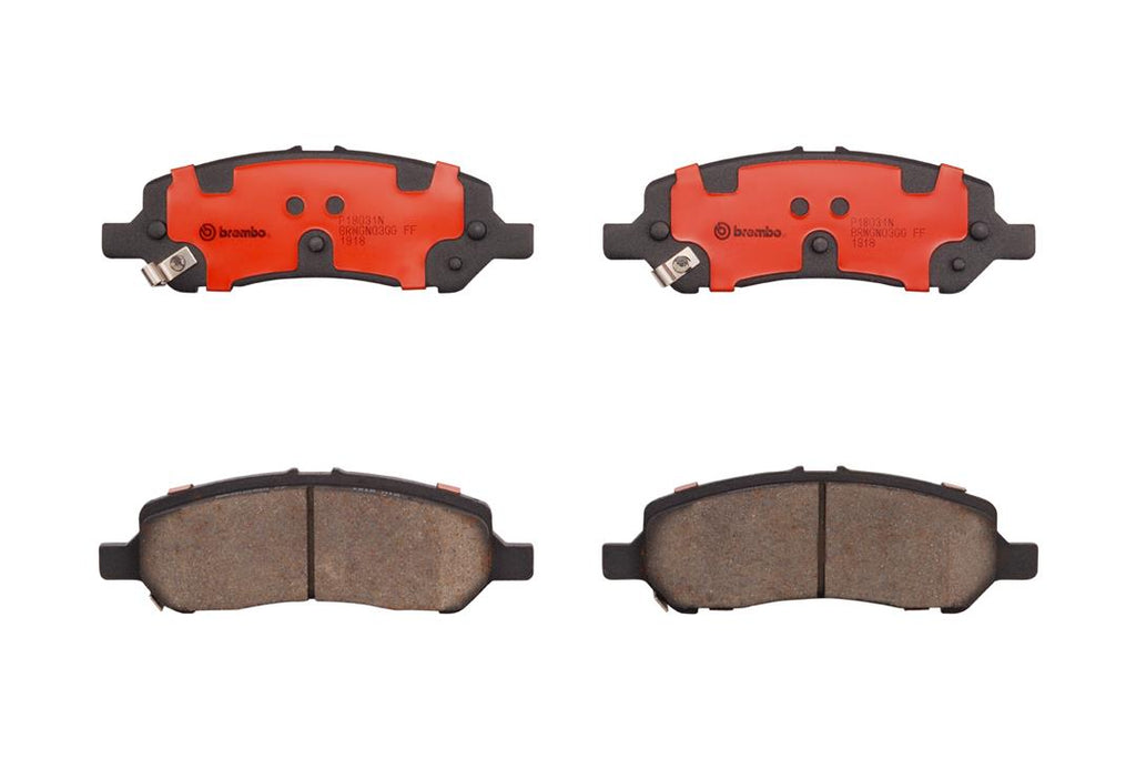 Brembo P18031N DISC BRAKE PAD SET
