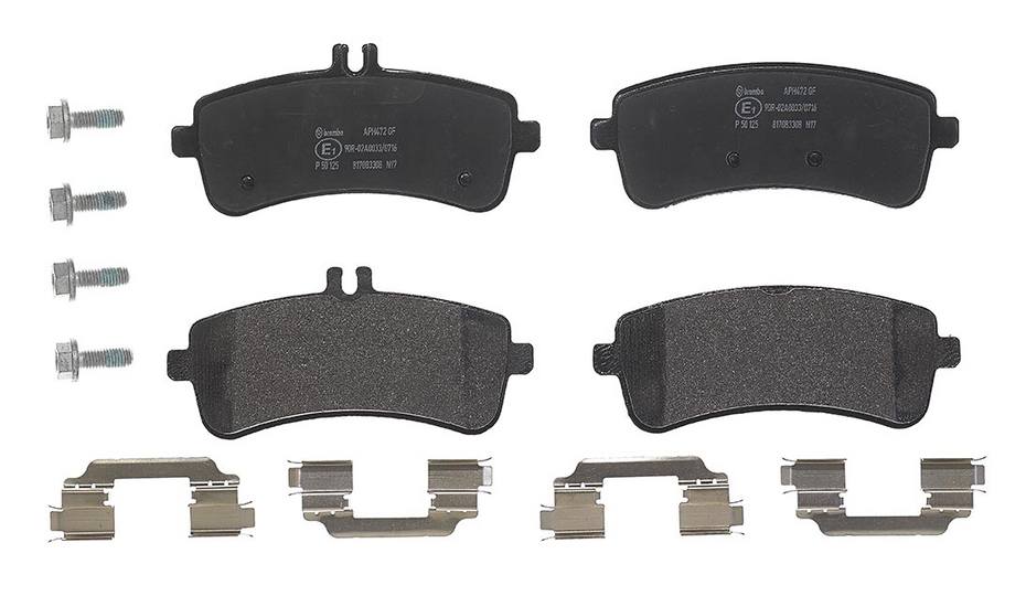 Brembo P50125 DISC BRAKE PAD SET