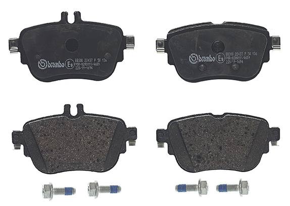 Brembo P50136 DISC BRAKE PAD SET