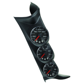 AutoMeter P73021 DSL GA KIT,A-PILLR W/SPKR,GM 01-07,BST/EGT/TRANS,35PSI/2K Deg. F/300 Deg. F,BLK