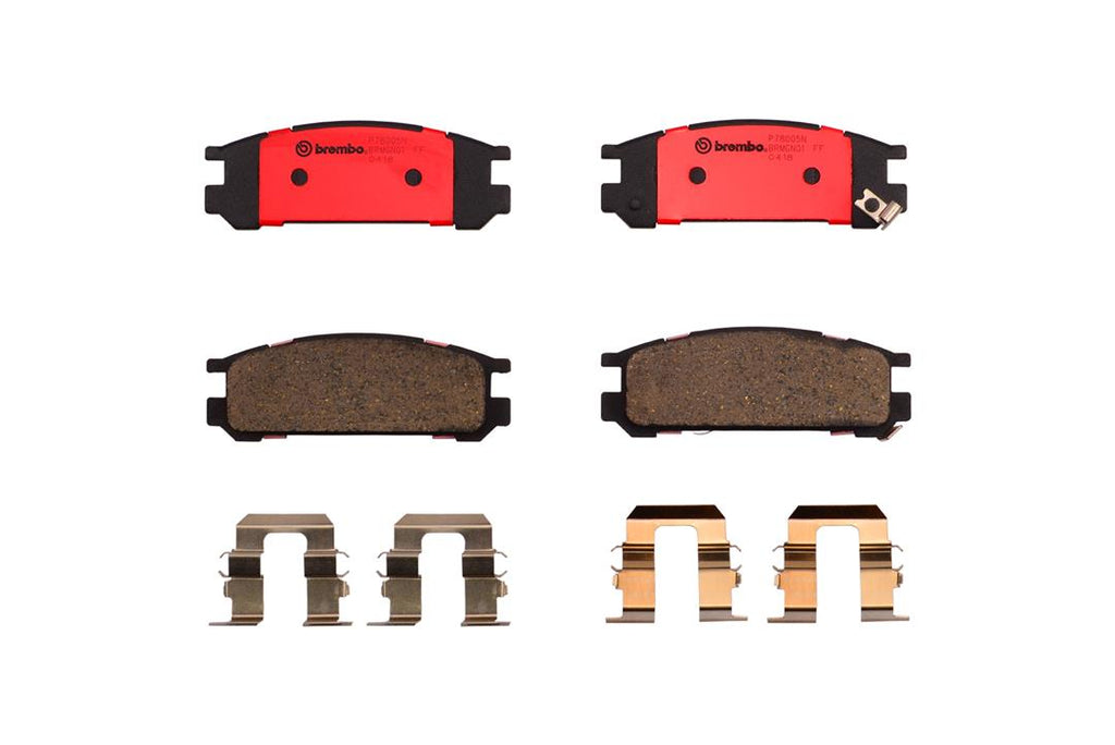 Brembo P78005N DISC BRAKE PAD SET